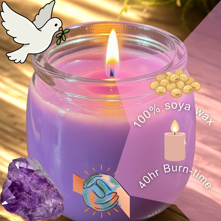 STAR ⭐ PEACE CANDLE - A STAR COSMETICS