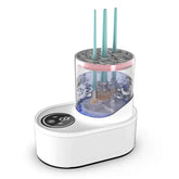 Electric Makeup Brush Cleaner and Dryer - USB Powered with Auto Drying for Effortless Cleaning