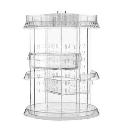 Diamond Wave Makeup Organizer for Effortless Beauty Storage