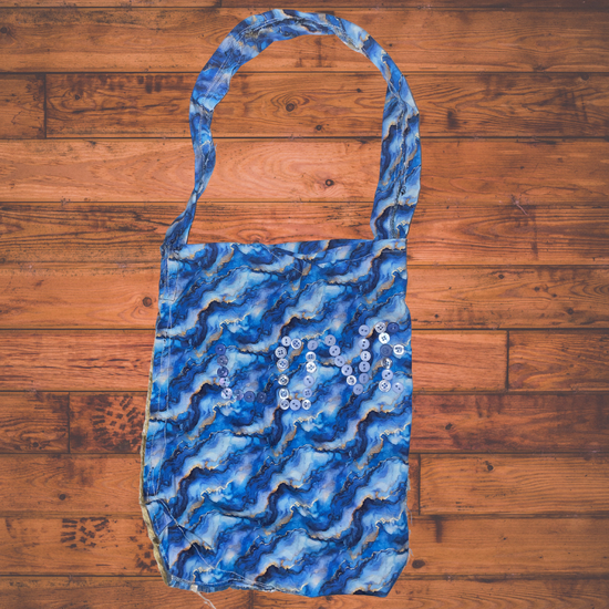Marble tote bag