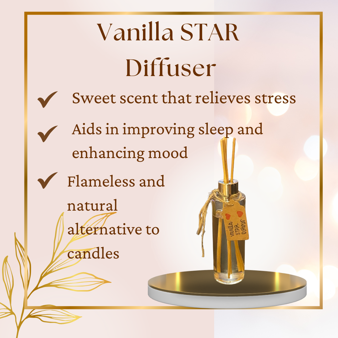 Vanilla STAR Diffuser - A STAR COSMETICS