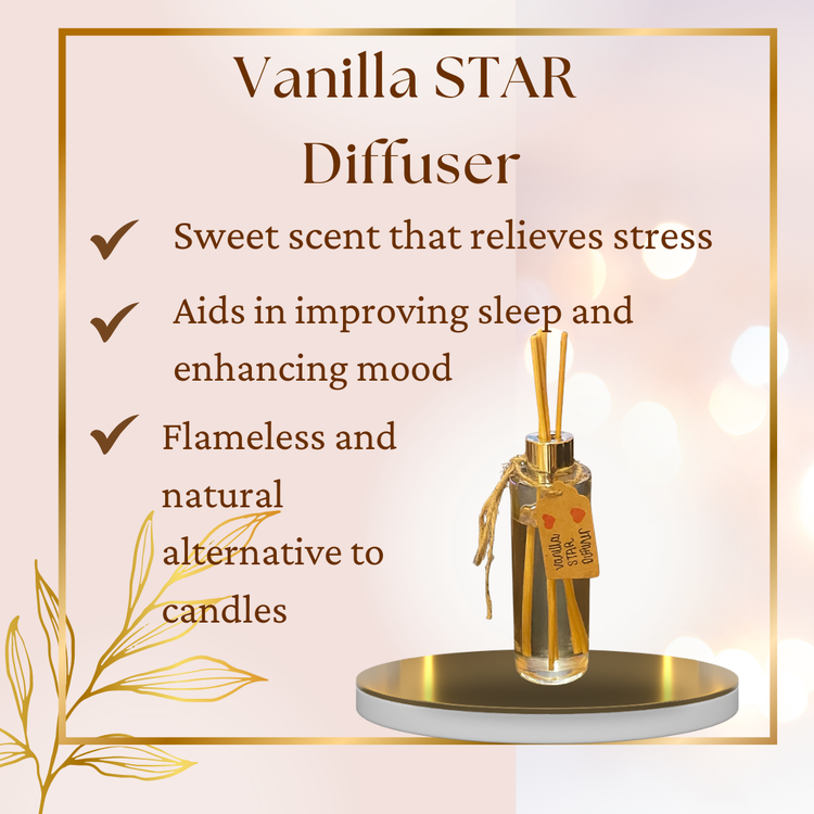 Vanilla STAR Diffuser - A STAR COSMETICS