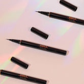 Black eyeliner pens with &