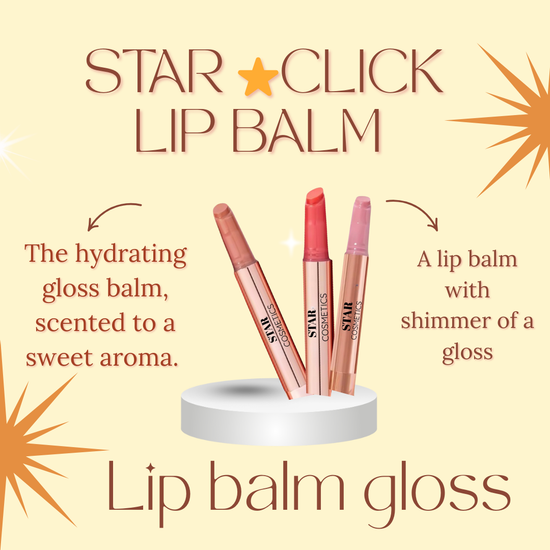 STAR ⭐️ CLICK AND LIP BALM