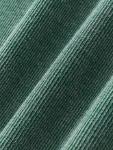 Close-up of green textured fabric