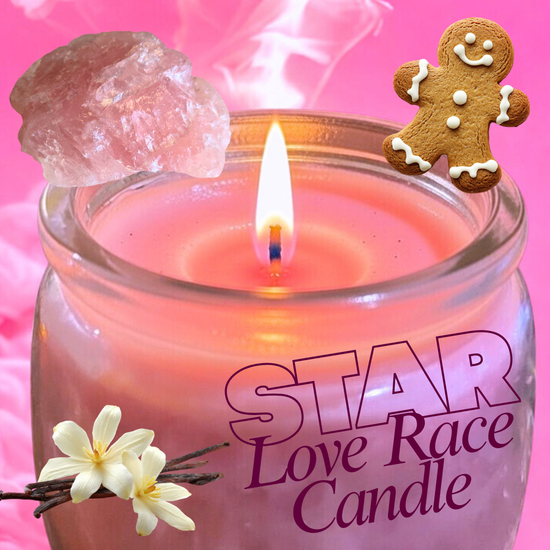 STAR ⭐ LOVE RACE CANDLE - A STAR COSMETICS