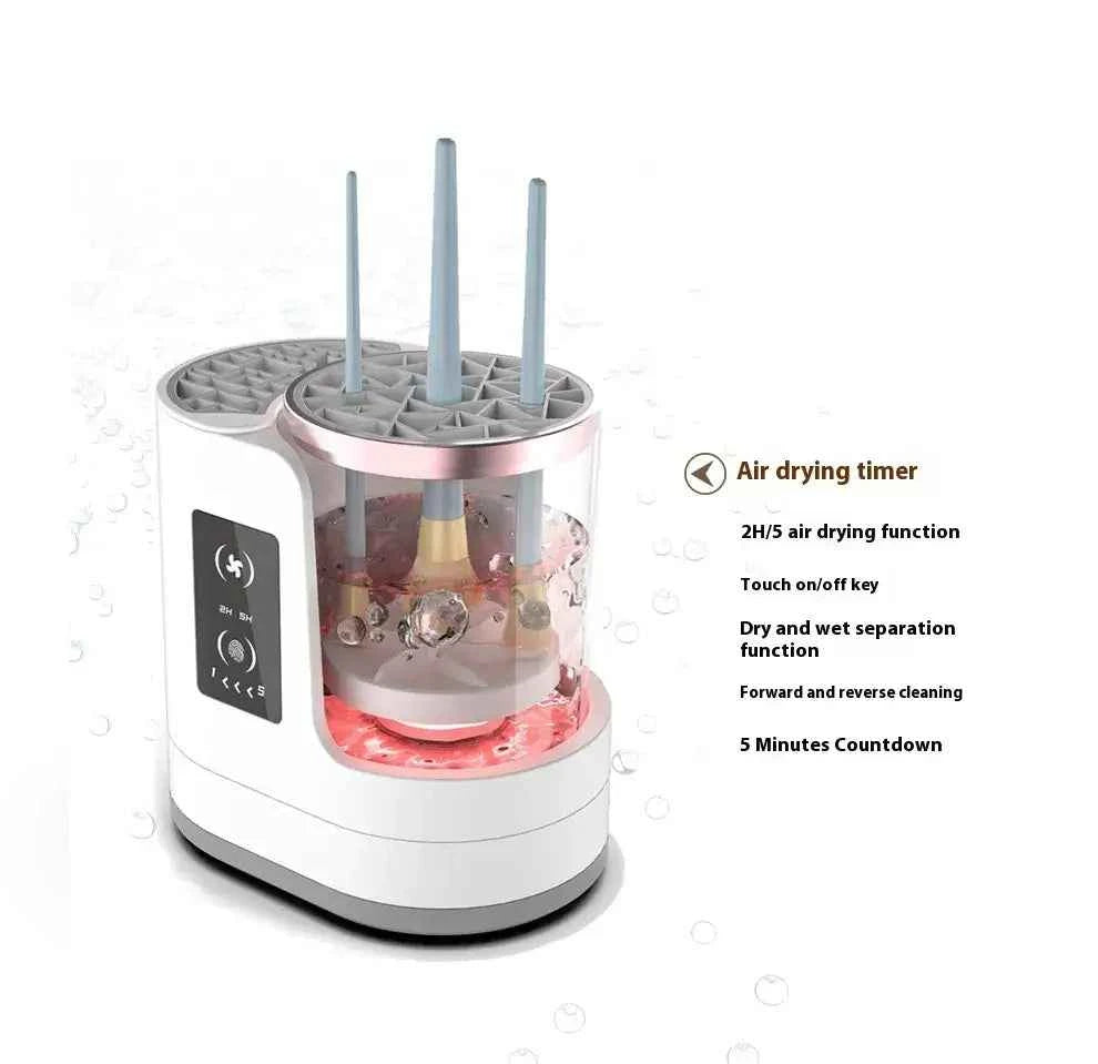 Electric Makeup Brush Cleaner and Dryer - USB Powered with Auto Drying for Effortless Cleaning