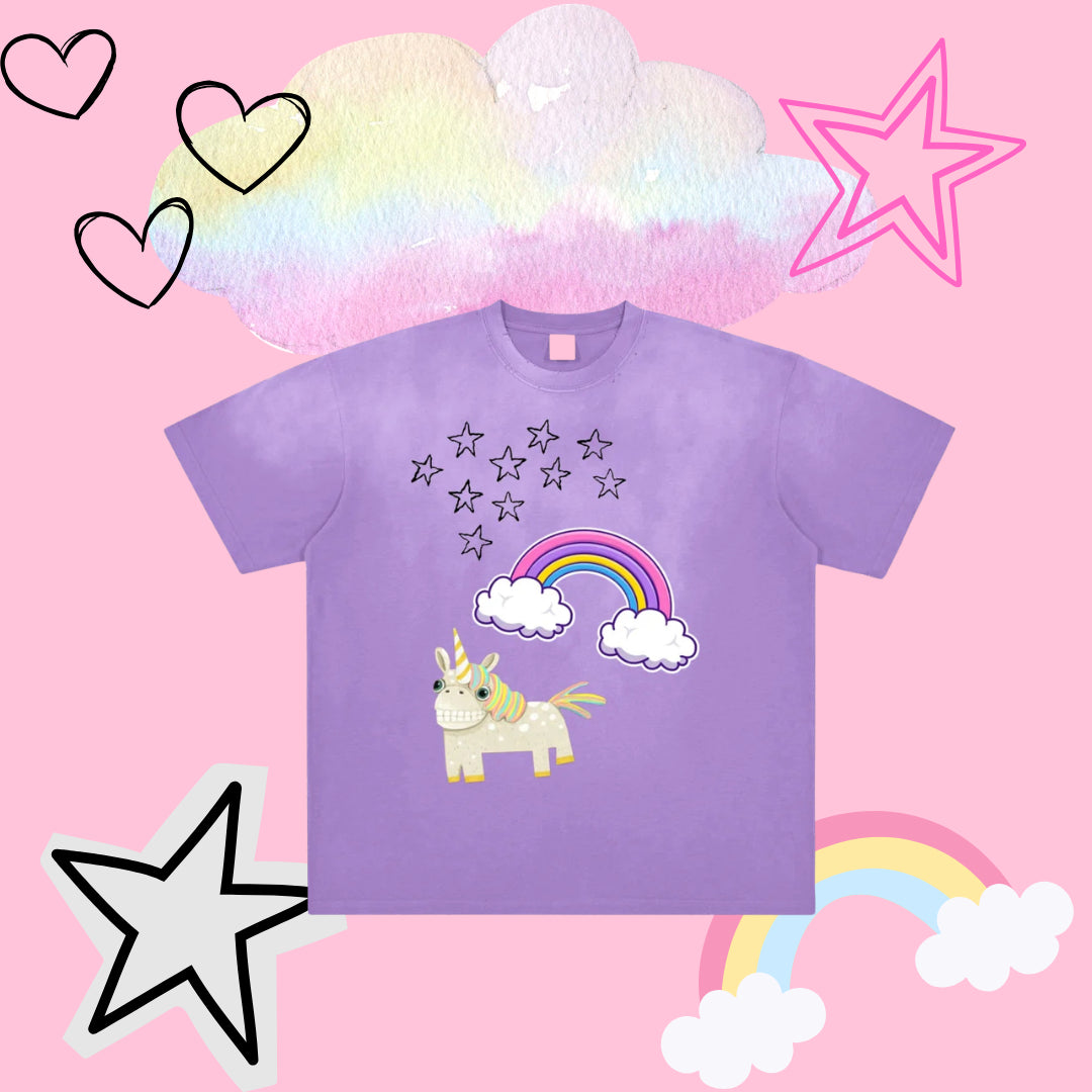 merch,clothing,unicorn,littlemisfortune,tshirt,stars,outfit,gaming