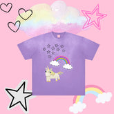 merch,clothing,unicorn,littlemisfortune,tshirt,stars,outfit,gaming