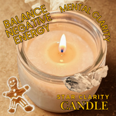 STAR ⭐ CLARITY CANDLE - A STAR COSMETICS