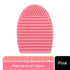 Premium Silicone Makeup Brush Cleaner - Pink/Purple Egg Sponge