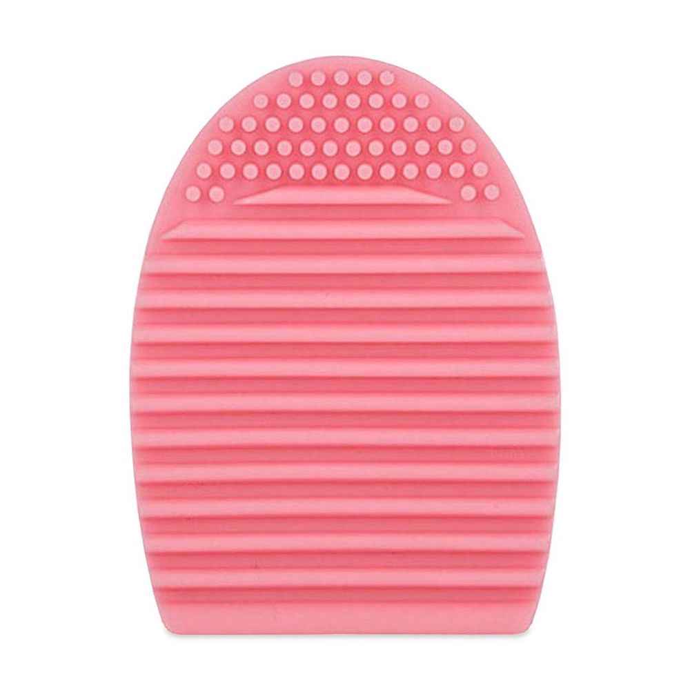 Premium Silicone Makeup Brush Cleaner - Pink/Purple Egg Sponge