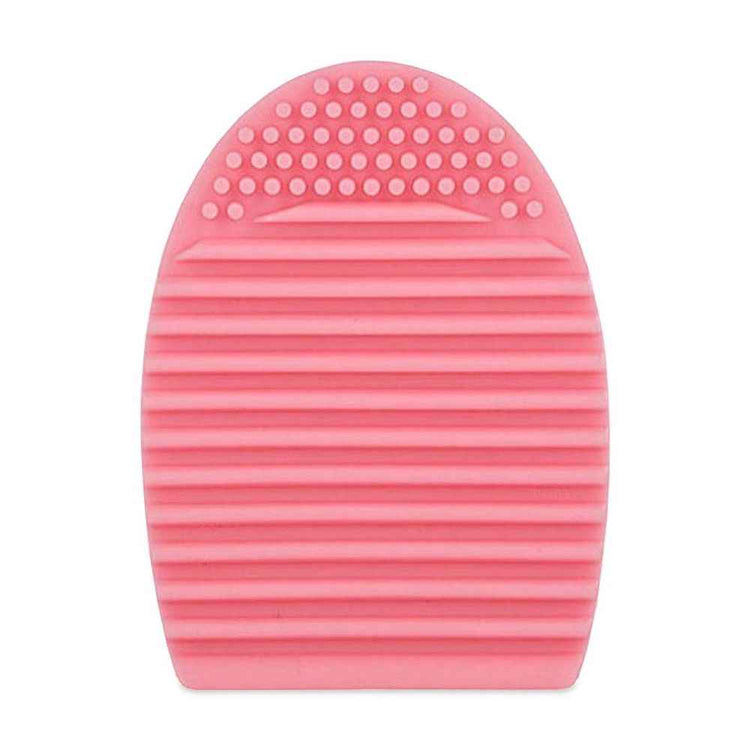 Premium Silicone Makeup Brush Cleaner - Pink/Purple Egg Sponge